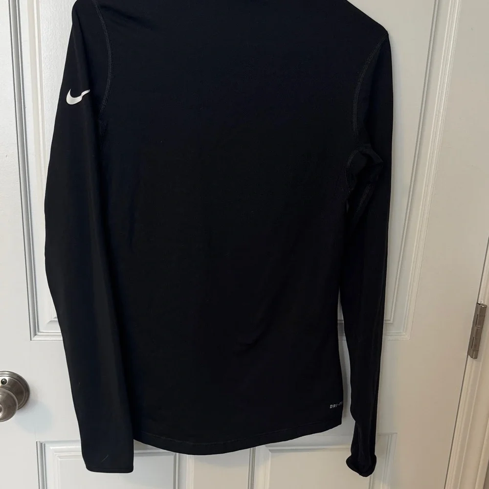 Nike Dri-fit Black Crew Neck LongsleeveShirt